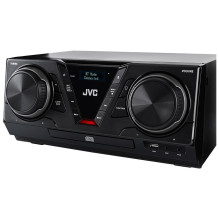 JVC MX-E325B-DAB Mini hi-fi system Black