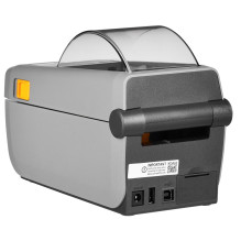 „Zebra ZD411“ etikečių spausdintuvas, tiesioginis terminis, 203 x 203 DPI, 152 mm/sek., laidinis ir belaidis, „Bluetooth