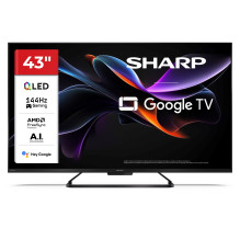 Sharp 43HR7265E TV 109,2 cm (43") 4K Ultra HD Smart TV Wi-Fi Black