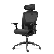 Gaming Chair - Huzaro Combat 7.3 Adjustable Mesh Back 130 kg Black