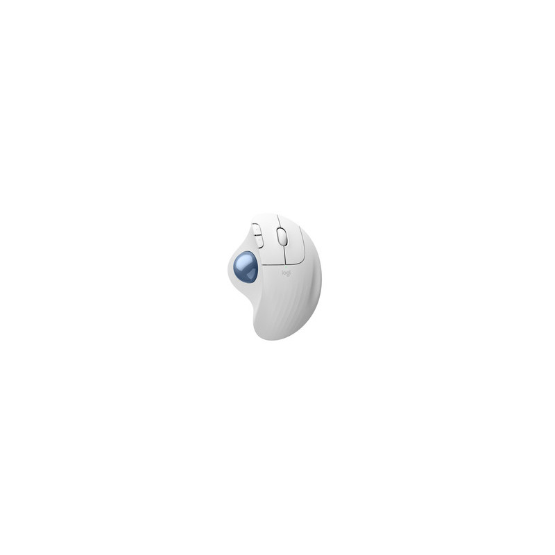 LOGITECH ERGO M575S belaidis kamuoliukas - BALTA + MĖLYNAS RUTULIUKAS - BT - EMEA28-935