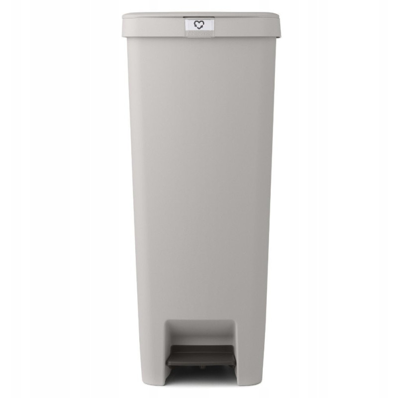 Brabantia StepUp šiukšliadėžė su pedalu, 40 l, pilka