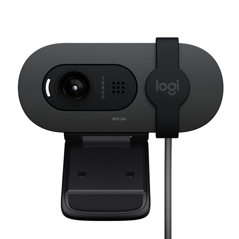 LOGITECH Brio 100 Full HD internetinė kamera - grafito spalvos - USB