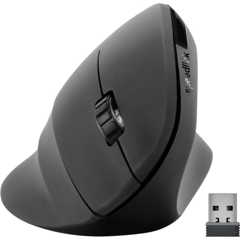 Speedlink SL-630019-RRBK Ergonomiska Bezvadu Vertikālā Pele
