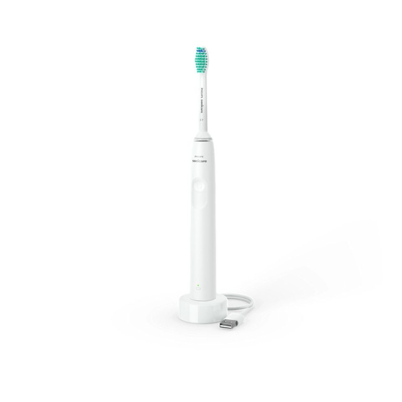 PHILIPS 2100 Sonic elektriskā zobu birste balta HX3651 / 13
