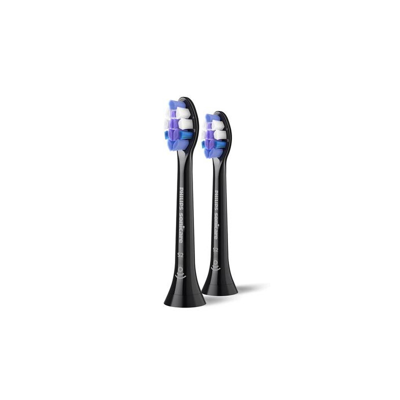 Sonicare Sensitive Standarta Sonic zobu birstes uzgalis 2gab melns HX6052 / 88