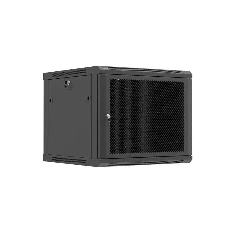 Lanberg Wall mounted installation cabinet 19" 9U 600X600 WF01-6609-23B Black