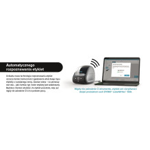 DYMO LabelWriter 550 Label Printer , Label Maker with Direct Thermal Printing , Automatic Label Recognition , Prints Add