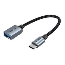 Conversor vention ccxhb usb tipo-c macho usb hembra 15cm
