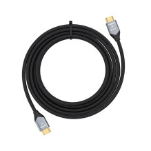 Cable HDMI 2.1 Forcell Cafule 8K 60Hz / 4K 120Hz - Ultra High Speed, HDR, eARC, VRR, 48Gbps 5 m black Cable HDMI 2.1 Forcell Cafule 8K 60Hz / 4K 120Hz - Ultra High Speed, HDR, eARC, VRR, 48Gbps 5 m black