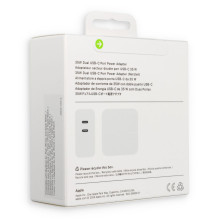 Original charger Apple MW2K3ZM / A with 2x Typ sockets C 35W white blister