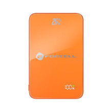 Powerbank compatible with MagSafe Forcell F-Energy SuperSlim F10K8 QC4.0 PD3.0 15W 10000 mAh orange