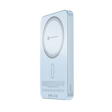 Powerbank compatible with MagSafe Forcell F-Energy SuperSlim F5K8 QC4.0 PD3.0 15W 5000 mAh blue Powerbank compatible with MagSafe Forcell F-Energy SuperSlim F5K8 QC4.0 PD3.0 15W 5000 mAh blue