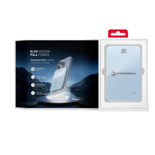 Powerbank compatible with MagSafe Forcell F-Energy SuperSlim F5K8 QC4.0 PD3.0 15W 5000 mAh blue Powerbank compatible with MagSafe Forcell F-Energy SuperSlim F5K8 QC4.0 PD3.0 15W 5000 mAh blue