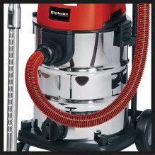 Dulkių Siurblys - Einhell TE-VC 36 / 30 Li S-Solo 30L Būgninis Drėgnas&amp;Dry Dulkių Siurblys Juodas / Raudonas