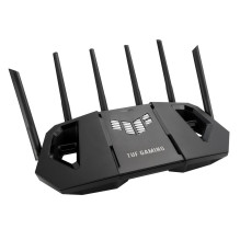 Wi-Fi maršrutizatorius - ASUS 90IG0A30-MO9C00 Tri-Band Wi-Fi 7 9400 Mbit / s 4x 2.5 Gb Ethernet Juoda