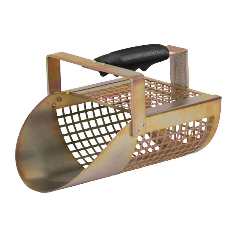 Įrankis - GARRETT Metalinis Smėlio Semtuvas 3 / 8 Colio Tinklas, Patvarus Anoduotas Plienas, Sidabrinė