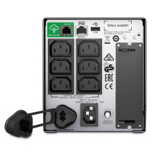Nepertraukiamo Maitinimo Šaltinis - APC Smart-UPS 750VA LCD 230V Su SmartConnect, 6 AC Išėjimais, Linijinis Interaktyvus