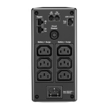 Nepertraukiamo Maitinimo Šaltinis - APC Back UPS Pro BR 650VA, 390W, 6 Išėjimai, LCD Sąsaja, Juoda