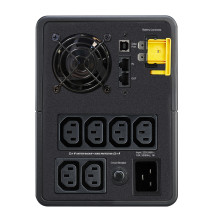 Nepakankamo Energijos Tiekimo Įrenginys - APC Back-UPS 2200VA 1200W 6 IEC Lizdai Juodas