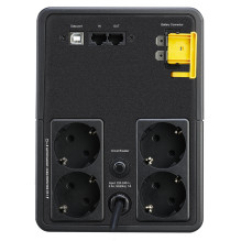 Nepertraukiamo Energijos Tiekimo Įrenginys (UPS) - APC Back-UPS 1200VA 650W AVR 4 Schuko Lizdai Juoda