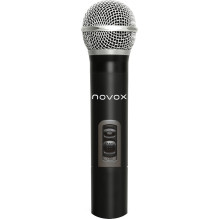 Belaidė Mikrofono Sistema - Novox Free H1 Belaidis Nešiojamas Mikrofonas 80m Nuotolis Juodas