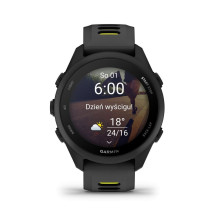 Garmin Forerunner 170 Music, Black with Black / Amp Yellow Band