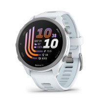 Garmin Forerunner 170 Music, Whitestone with Whitestone / Cloud Blue Band
