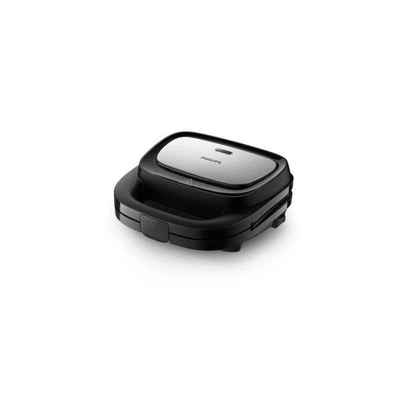 Philips 5000 series HD2350 / 80 sandwich maker 750 W Black Silver 8720389032813