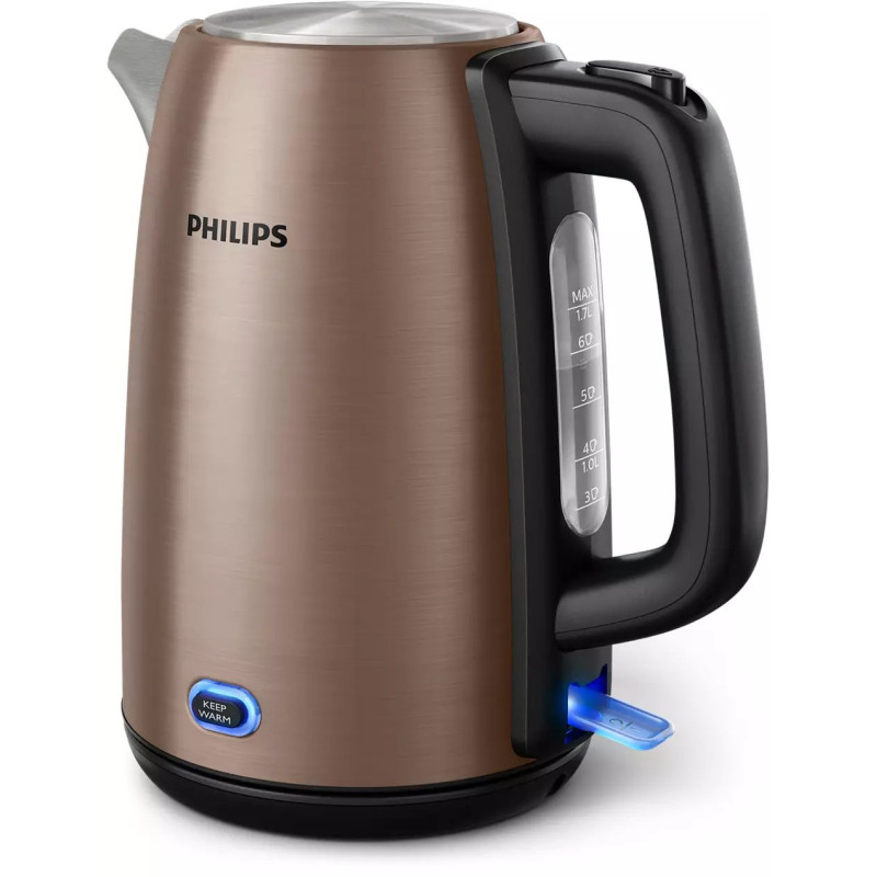 Philips Viva Collection HD9355 / 92 electric kettle 1.7 L 2060 W Black Copper