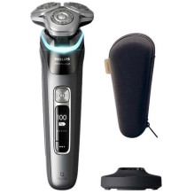 Jaunums! PHILIPS i9000 Prestige Ultra Elektroskuveklis mitrai / sausai skūšanai (lādējams) Tumšs šīferis XP9202 / 10