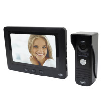 PNI DF930 video intercom with 1 monitor, 7 inch LCD screen, 800x480, electromagnetic yala output, black PNI DF930 video intercom with 1 monitor, 7 inch LCD screen, 800x480, electromagnetic yala output, black