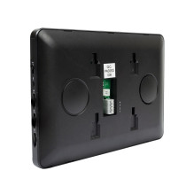 PNI DF930 vaizdo domofonas su 1 monitoriumi, 7 colių LCD ekranu, 800x480, elektromagnetine yala išvestimi, juodas