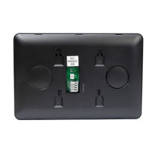 PNI DF930 video intercom with 1 monitor, 7 inch LCD screen, 800x480, electromagnetic yala output, black PNI DF930 video intercom with 1 monitor, 7 inch LCD screen, 800x480, electromagnetic yala output, black