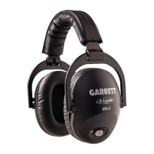 Garrett Z-Lynk MS-3 Belaidės Ausinės - 30 Valandų Baterijos Gyvavimo Trukmė, 17 ms Latencija, IP52 Apsauga, Juoda