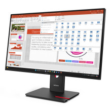 Monitorius - Lenovo ThinkVision T27-40 27" Full HD 120Hz USB Hub Juodas
