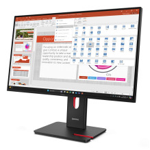 Monitorius - Lenovo ThinkVision T27-40 27" Full HD 120Hz USB Hub Juodas