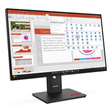 Monitorius - Lenovo ThinkVision T27-40 27" Full HD 120Hz USB Hub Juodas