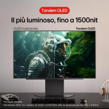 Monitorius - LG 27GX700A-B 27" QHD 2560x1440 280Hz G-SYNC FreeSync Juodas
