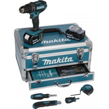 Makita DHP482RFX9 Cordless Combi Drill