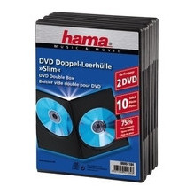 Hama DVD Slim Double-Box 10...