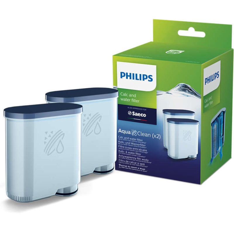 PHILIPS AquaClean ūdens filtrs Saeco kafijas automātiem 2 gab CA6903 / 22
