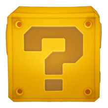 Paladone Question Block SquishyGlo Light Rechargeable