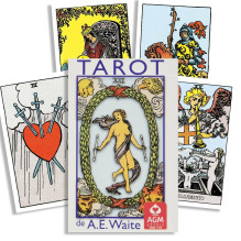 Tarot Cards - AE Waite Tarot Set 78 Cards 57x89mm with Instruction Booklet Tarot Cards - AE Waite Tarot Set 78 Cards 57x89mm with Instruction Booklet