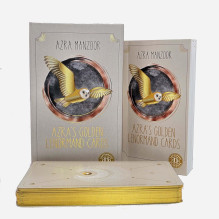 Oracle Cards - Azra Golden Lenormand 36 Cards 140 Pages Booklet Made in Germany