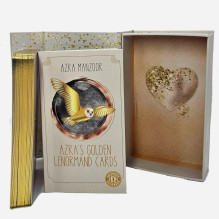 Oracle Cards - Azra Golden Lenormand 36 Cards 140 Pages Booklet Made in Germany