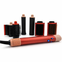 iLike Air Styling System - 6-in-1 Hair Styling Tool Set - Power 1200W Pink