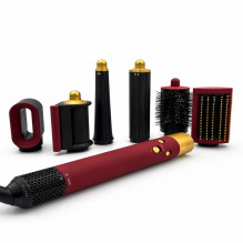 iLike Air Styling System - 6-in-1 Hair Styling Tool Set - Power 1200W Red