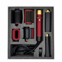 iLike Air Styling System - 6-in-1 Hair Styling Tool Set - Power 1200W Red