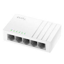 Cudy FS105D network switch Fast Ethernet (10 / 100) White Cudy FS105D network switch Fast Ethernet (10 / 100) White